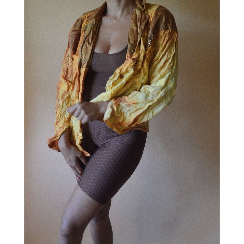Vintage Sunrise Ombre Bedazzled Shirt